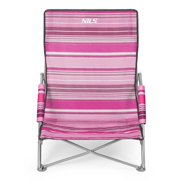 Kempinga krēsls NC3035 STRANDSTUHL ROSA NILS