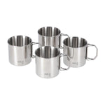 Krūzes NC1762 STAINLESS STEEL CUPS SET NILS CAMP