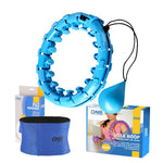 Komplekts HULA HOOP OHA01 BLUE WITH WEIGHT ONE FITNESS + WAIST SUPPORT BR125