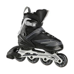 Skrituļslidas NA1123 A BLACK-GRAY SIZE M(35-38) IN-LINE SKATES NILS EXTREME