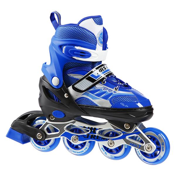 Skrituļslidas NJ1828 A BLUE (izmērs S 31-34) IN-LINE SKATES NILS EXTREME