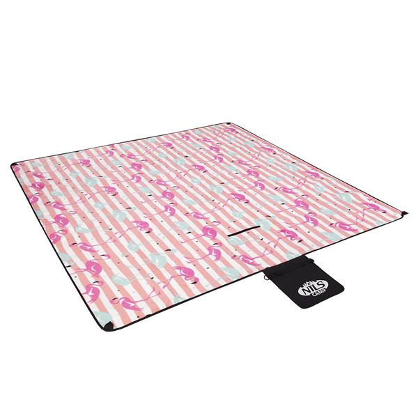 Piknika sega NC2313 FLAMINGO 200x200cm PE + ALU NILS CAMP