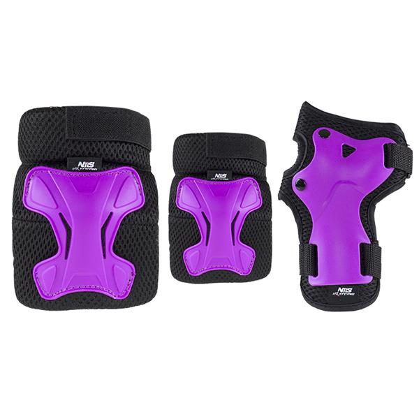 Aizsargi H512 SIZE XL BLACK-PURPLE PROTECTORS SET NILS EXTREME