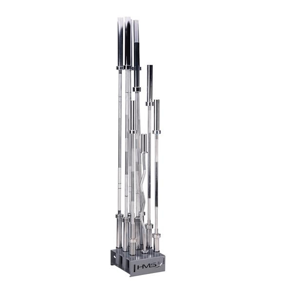 Statīvs svara stieņiem 9 gab. STR35 OLYMPIC BAR RACK COMMERCIAL HMS