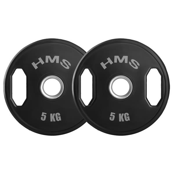 Svaru diski TOG05 RUBBERIZING OLYMPIC PLATE 2 x 5 KG HMS