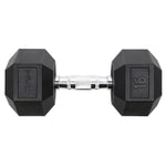 Hantele HEX PRO BLACK 16 KG HMS (1 gab.)