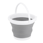Salokāms spainis NC1783 FOLDING BUCKET GRAY 5L NILS CAMP