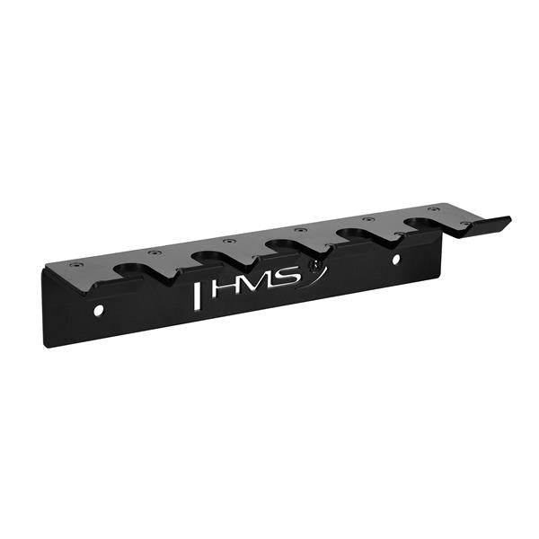 Statīvs fitnesa aksesuāriem STR45 WALL MOUNTED OLIMPIC BAR RACK HMS