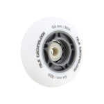 PU 64x24 82A LED-3 WHITE WHEELS (4 pcs) NILS EXTREME
