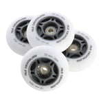 PU 72x24 82A LED-3 WHITE WHEELS (4 pcs) NILS EXTREME