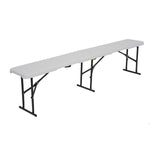 NC3404 SALOKĀMS DĀRZA SOLS 183 CM WHITE NILS CAMP