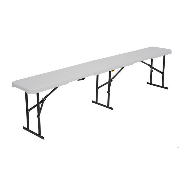 NC3404 SALOKĀMS DĀRZA SOLS 183 CM WHITE NILS CAMP