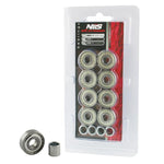 Gultņi ABEC-9 CHROME BEARINGS (8 gab .) NILS EXTREME