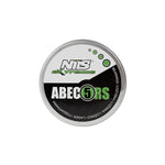 Gultņi ABEC-5 RS GREEN CARBON BEARINGS (8 szt.) METAL CASE NILS EXTREME