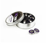 Gultņi ABEC-9 RS PURPLE CARBON BEARINGS (8 szt.) METAL CASE NILS EXTREME