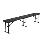 NC3404 SALOKĀMS DĀRZA SOLS 183 CM ANTRACĪTS NILS CAMP