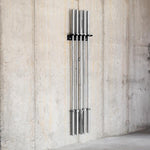 Statīvs fitnesa aksesuāriem STR45 WALL MOUNTED OLIMPIC BAR RACK HMS