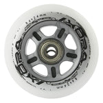 PU 84x24 82A WHITE (4 pcs) + ABEC-7 (8 pcs) SET NILS EXTREME
