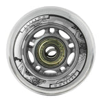 Riteņi un gultņi PU 64x24 82A TRANSPARENT (4 gab.) ABEC-7 (8 gab.) SET NILS EXTREME