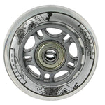 Rezerves riteņi PU 70x24 82A TRANSPARENT  (4 pcs) + ABEC-7 (8 pcs) NILS EXTREME