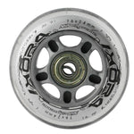 PU 76x24 82A TRANSPARENT (4 pcs) + ABEC-7 (8 pcs) SET NILS EXTREME
