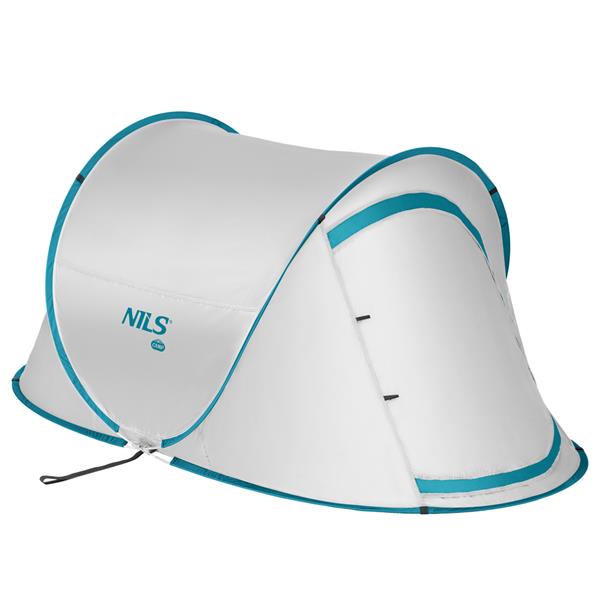 Pludmales telts NC3743 CAMPING POP UP TENT LIGHT GRAY NILS CAMP