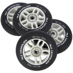 PU 90x24 82A BLACK MAT (4 szt.) + ABEC-9  (8 szt.) SET NILS EXTREME