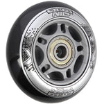 PU 70x24 82A BLACK N (4 szt.) + ABEC-9  (8 szt.) SET NILS EXTREME