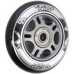 PU 80x24 82A BLACK N (4 szt.) + ABEC-9  (8 szt.) SET NILS EXTREME