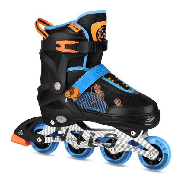 Skrituļslidas NA13808 IN-LINE SKATES COSMO BLUE SIZE L(38-41) NILS EXTREME
