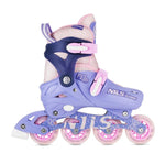 Regulējamas skrituļslidas NA13102 IN-LINE SKATES  FILO VIOLET SIZE M(34-37) NILS EXTREME
