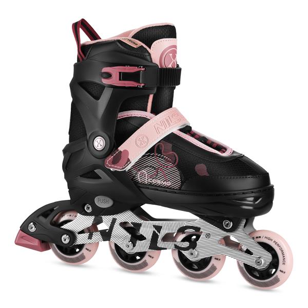 Skrituļslidas NA13808 IN-LINE SKATES COSMO PINK SIZE L(38-41) NILS EXTREME
