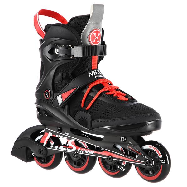 NA14124 BLACK SIZE 46 IN-LINE Skrituļslidas NILS EXTREME