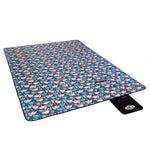 Piknika paklājiņš NC8014 BLUE FLAMINGO 220x200 PE ALU NILS CAMP