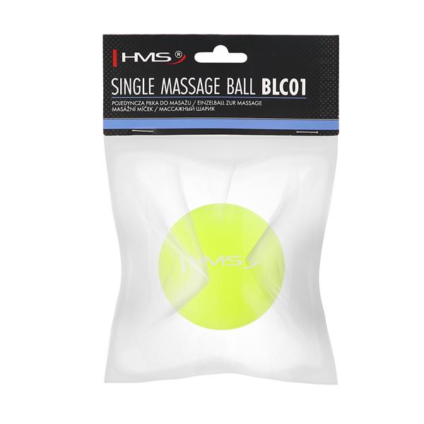 BLC01 Zaļa masāžas bumba SINGLE MASAGE BALL HMS