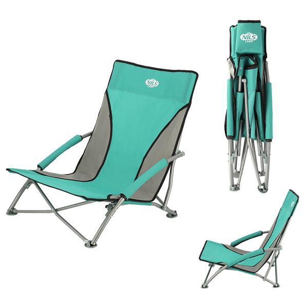 NC3035 GREEN-GREY BEACH KRĒSLS NILS CAMP