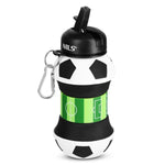 NC4104 Silikona salokāma krūze 550ml futbolam Nils
