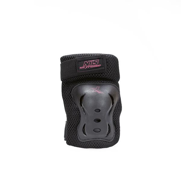 Ceļu un plaukstas sargi H706 SIZE M BLACK-PINK PROTECTORS SET NILS EXTREME