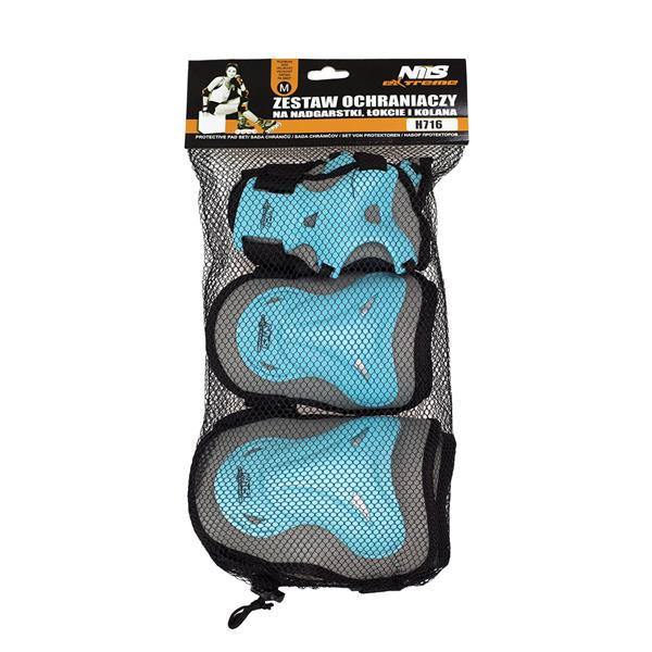 Aizsargi H716 SIZE L GRAY-BLUE NILS EXTREME