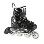 Skritļslidas / Hokeja slidas NH10905 4in1 BLACK LED SIZE S(31-34) NILS EXTREME