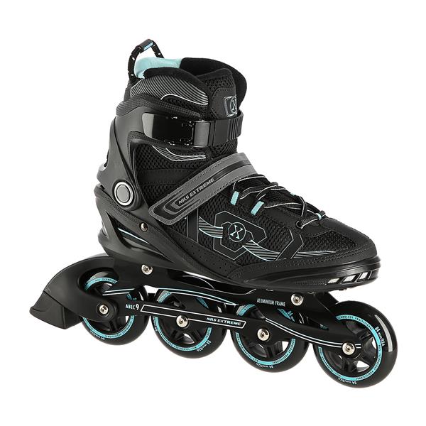 NA9157 BLACK-MINT SIZE 44 IN-LINE Skrituļslidas NILS EXTREME