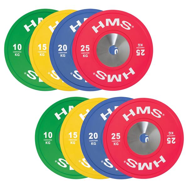 Svara disku komplekts TBR PROFI SET ( 8 PCS) OLYMPIC BUMPER SET HMS