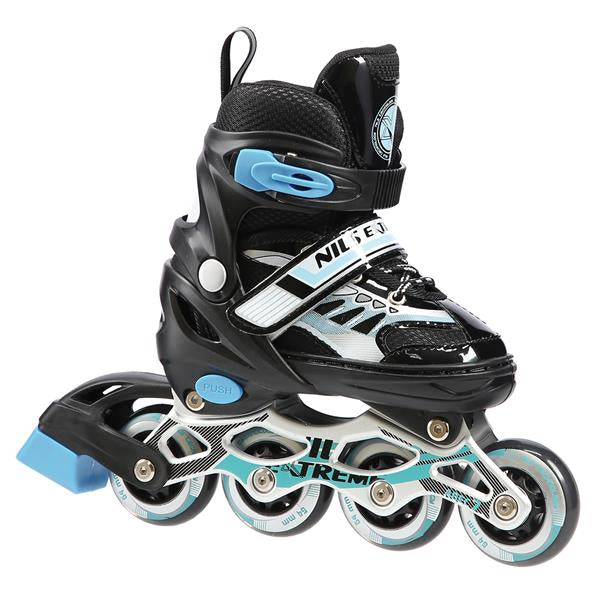 Skrituļslidas NJ1828 A BLACK (M 35-38 izmērs) IN-LINE SKATES NILS EXTREME