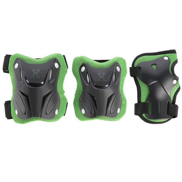 Elkoņu, ceļu un plaukstas sargi H719 GREEN SIZE M PROTECTORS SET NILS EXTREME