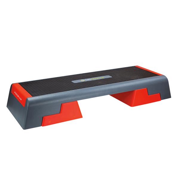 Stepa platforma AS007 BLACK/RED AEROBIC STEP HMS PREMIUM