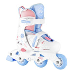 Skrituļslidas NJ1190 3IN1 SET INLINE/QUAD SKATES WHITE SIZE XS S (30-33) NILS FUN