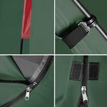NC6013 GREEN-RED KEMPINGU TELTS ROCKER NILS CAMP