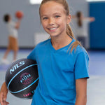 Basketbola bumba NPK251 BASKETBALL BLACK BUZZER 5 NILS