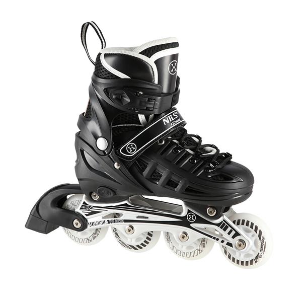 Skritļslidas / Hokeja slidas NH10905 4in1 BLACK LED SIZE M(35-38) NILS EXTREME