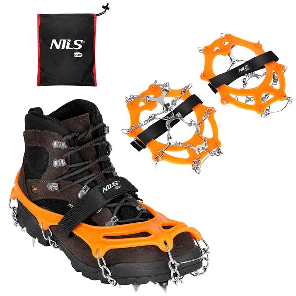 Krampji/pretslīdes tapas NC1717 ORANGE CRAMPONS SIZE M NILS CAMP